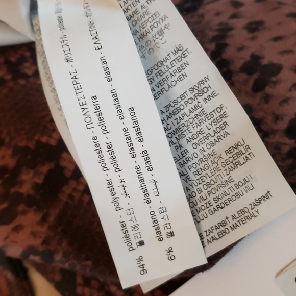 Zara Trafaluc Snakeskin Print Tshirt Dress - Picture 10 of 10